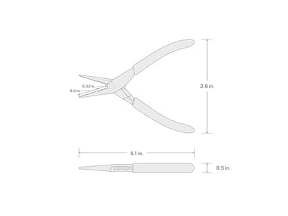 TEKTON Mini Long Nose Pliers | PMN11001 - style: Long Nose Pliers