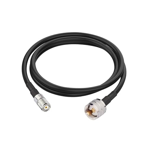 MINI-UHF Adapter MINI-UHF Female to PL259 UHF Male RG58 Cable 3.3 feet - color: UHF Male to MINI-UHF Female Cable