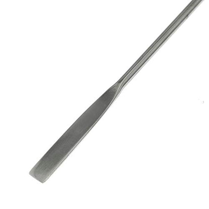 Stainless Steel Lab Laboratory Mini Double-Ended Spatula Semi-Micro Shovel Tapered Arrow End Flat Ends 50 mm X 9 mm