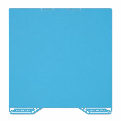 Cold Build Plate for Creality K2, 270x293mm Double-Sided Spring Steel Sheet, High Adhesion Nano-Coated Surface, Low Temperature Printing, Fine Matte Finish - size: K2 270 × 293 mm