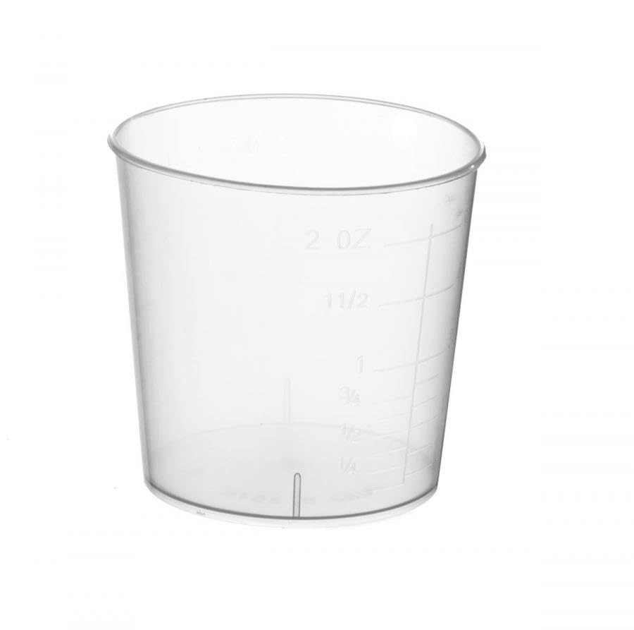 Sklar Sterile™ Graduated Plastic Medicine Cup - 2 fl oz, Disposable, case of 25