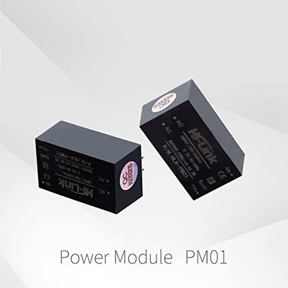 Mini Step-Down Power Supply, Intelligent Home Switching DC Power Module AC DC Isolated Power Module 220v to 5v, HLK PM01 AC DC Converter 220V to 5V（3PCS） - style: HLK-PM01