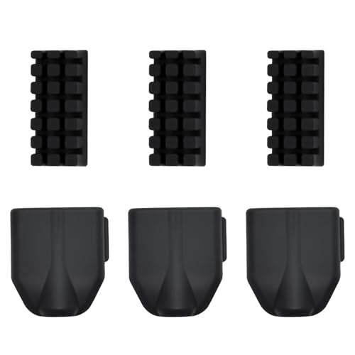 6PCS Nozzle Brushes & Silicone Sock Kit for FLASHFORGE AD5X, Hotbed Mounted Nozzle Cleaning Tool Wiper Silicone Brush, High Temperature Resistance & Durable Silicion Sleeve Accessories for AD5X