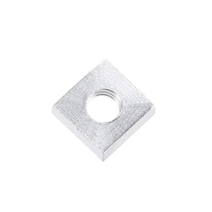 uxcell Square Nuts M3x6mmx2mm Zinc-Plated Metric Coarse Thread Assortment - size: M3x6mmx2mm