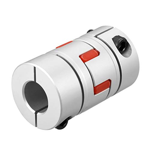 uxcell Shaft Coupling 18mm to 18mm Bore L66xD40 Flexible Coupler Joint for Servo Stepped Motor - size: L66xD40 18mm to 18mm