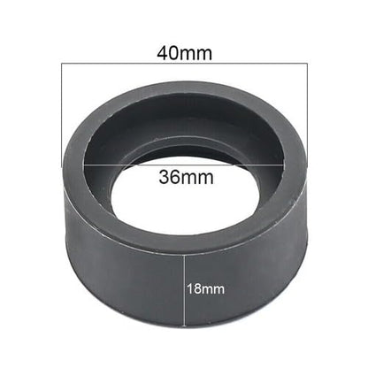 34-38mm 2pcs Foldable Rubber Eye Cups Set Designed for Microscope Accessories Professional Lab Equipment Comfort