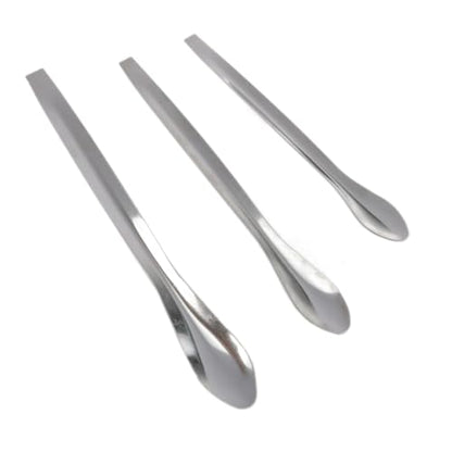 yukata 1 Set Stainless Steel Sampling Spoons Micro Laboratory Sampling Spoon Micro Sampling Spoon Lab Spoons Laboratory Supplies (Pack of 5)