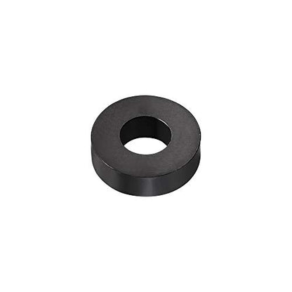 uxcell Nylon Round Spacer Washer 3.2mm ID 7mm OD 2mm Height for M3 Screws Black 100Pcs - size: 3.2mmx7mmx2mm