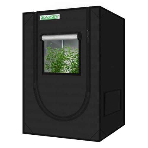 zazzy 2'x2' Grow Tent 24"x24"x36" Hydroponic Mylar Growing Tent - size: 24"x24"x36"