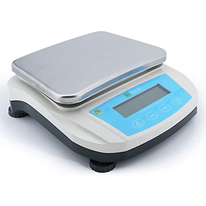 U.S. Solid Digital Precision Balance 5000g x 0.01g, Lab Scale, USB & RS232 Interface, 19 Measurement Units - style: USB & RS232 Interface