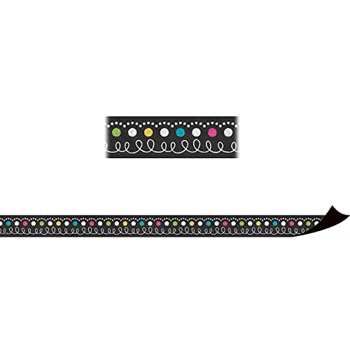Teacher Created Resources Chalkboard Brights Magnetic Strips (TCR77222)