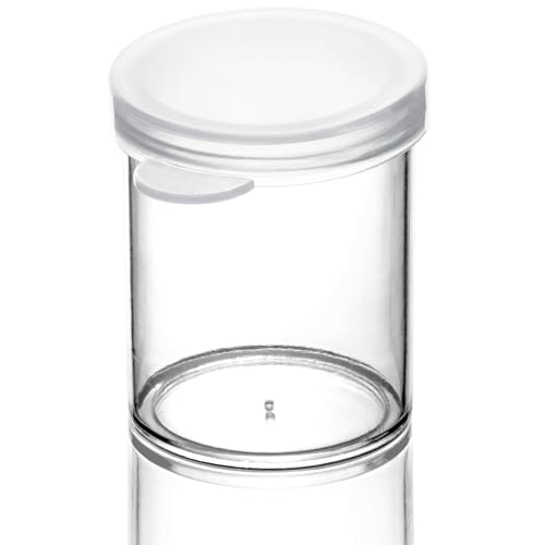 DecorRack 48 Mini Plastic Containers with Lids, 0.3 oz Craft Storage - size: 48 Pack/0.3oz