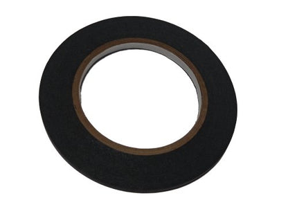 Black Draping Tape for Dress Forms – 3 Rolls | High-Contrast, Easy-Stick Tape for Fashion Design, Pattern Drafting & Seam Placement - color: Black