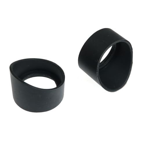 Goggle Rubber Eyecup 34mm I.D. Stereoscopic Wide Angle Flat Angle Light Barrier for 31-33mm Biological Microscope Eyecups