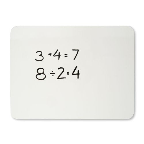 Charles Leonard Dry Erase Lapboard, 9 x 12 Inches, Masonite, One Sided, Plain White, 1 Each (35100) - color: Plain, size: 9"W x 12"H, style: 1-Sided Masonite Board