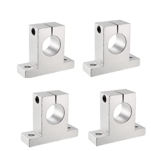 4pcs SK30 Aluminum Linear Rod Rail Shaft Support 30mm Linear Motion Guides for CNC 3D Printer - size: 30mm, style: SK