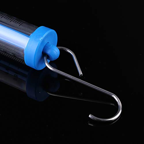 Dynamometer Spring Scale Transparent Spring Balance Hanging Tube Spring Scale 2.5N/10N for Physical Eperiment Stable