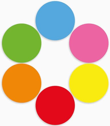 30 Pack 12" Dry Erase Dots for Classroom Tables, Removable Whiteboard Stickers for Student Desks, Reusable Dry Erase Circle Decals for Teachers, Learning Centers & Homeschool (30)