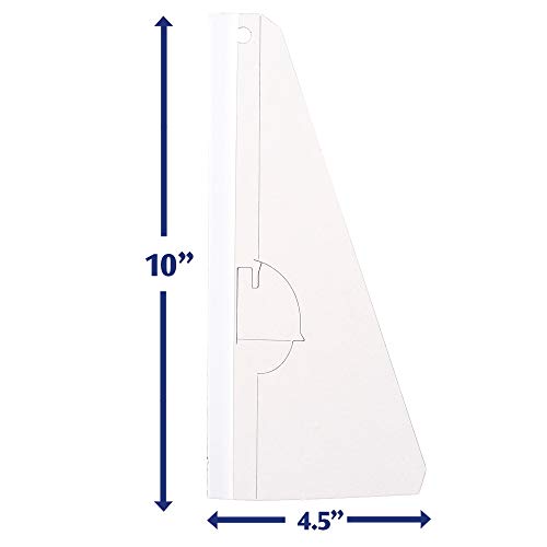 ArtSkills PA-1262 10" Easel Back Peel and Stick Poster & Project Stands, 10 Inch (Pack of 36) - size: 36 Pack- 10 Inch
