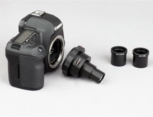 AmScope - microscope-lens-adapters - CA-CAN-SLR - Black - style: Cannon SLR Style 1
