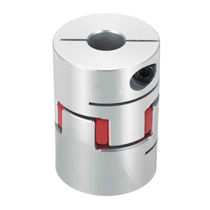 MECCANIXITY Aluminum Shaft Coupling 6mm to 12mm Flexible Spider Coupling L50mm x D35mm Coupler Jaw Spider Shaft Joint Connector for 3D Printers DIY Encoder CNC Router Milling Machine - size: D35mm Fit 6mm to 12mm
