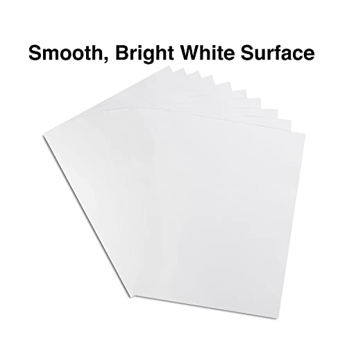 Staples Poster Board, 22x28 Inch, White, 20/Carton, for School & Office