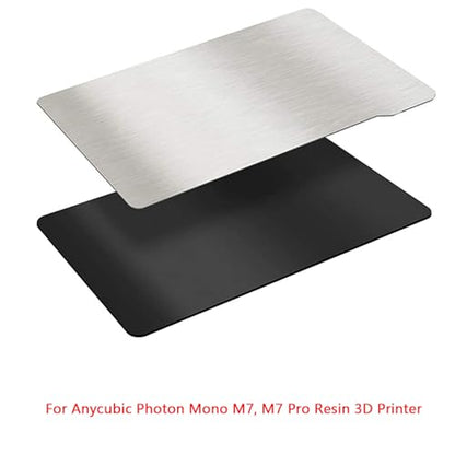 KOYOFEI 1PC Resin 3D Printer Flex Build Plate for Anycubic Photon Mono M7, M7 Pro, Spring Steel Flexible Plate and Magnetic Base Platform for Photon Mono M7, M7 Pro - size: M7 Pro(228*131mm)