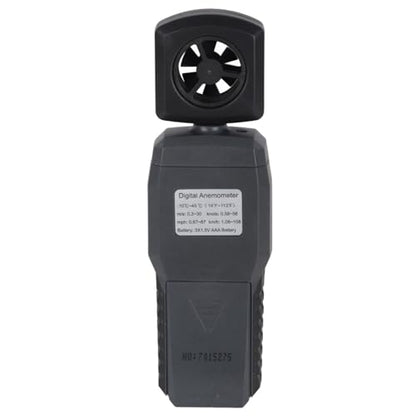 Eujgoov SMART Sensor Wind Speed Meter, Portable Digital Anemometer with LCD Display, Accurate Wind Measurement for Outdoor Activities and Weather Monitoring