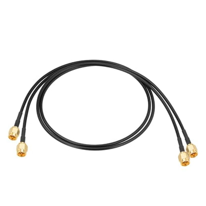 Superbat SMA Male to SMA Male Cable 2FT 2-Pack RG174 SMA Extension Cable - size: 2ft