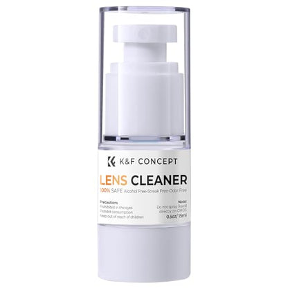 K&F CONCEPT Spray and Lens Cleaner Care Kit, Camera Lens Cleaner