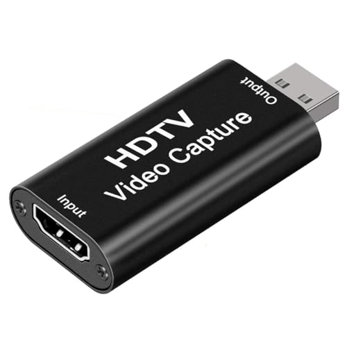 Gebildet 4K Video Capture Card, HDMI to USB Capture Card 1080P for Streaming, Recording, Gaming, Compatible with Nintendo Switch, PS5, Xbox - style: HDMI to USB 2.0