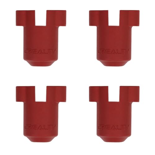 Creality Official K1 SE Silicone Sock, 4 PCS Heater Block Silicone Cover for Creality K1 SE/K1/K1 Max/Ender 3 V3 SE/Ender 3 V3 KE/Ender 3 V3 Plus/CR 10 SE - style: K1 Series