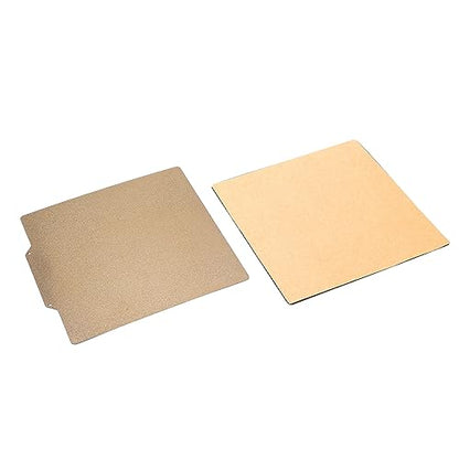 3D Printer Build Plate 200x200mm, Double Sided PEI Powder Sprayed Spring Steel Flexible Magnetic Heated Bed Platform, Removable Print Surface for PLA ABS TPU PETG