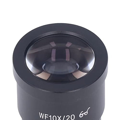 Microscope Lens Laboratory Wf10X Eyepiece 20 Wf10X 20 Wide Angle High Eye 30Mm Body Eyecup Lenses