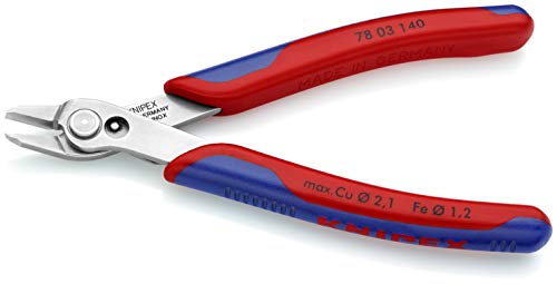 Knipex Tools 78 03 140 Electronics Super Knips, 5.5-Inch - size: 5.5-Inch, style: Knips