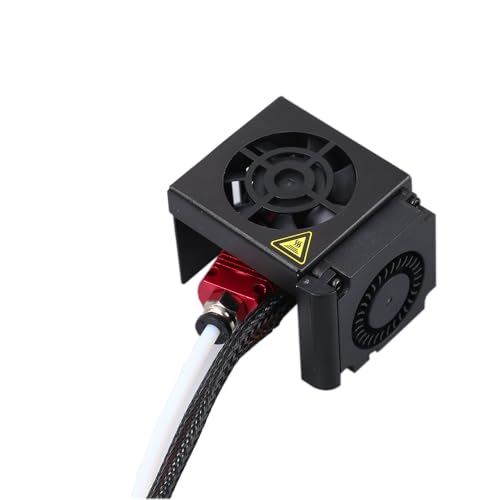 Ender 3 Hotend Upgraded Kit Full Assembled with Nozzles for Ender 3 Ender 3S Ender 3 Pro 3D Printer Parts Replacement 24V 40W Extruder Kit with 1PC Silicone Cover,5PCS 0.4mm Nozzles - style: Ender 3/Ender 3 Pro