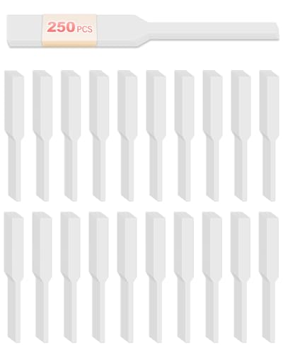250 Pack Perfume Tester Strips, White Fragrance Blotters for Scent Testing - color: 250 Pieces