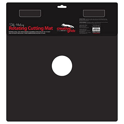 Creative Grids Self Healing Rotating Rotary Cutting Mat 14in x 14in (CGRMATR14)