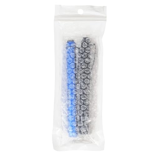 RISEMART Pen Lights for Nurses, 2Pack Reusable Medical Pen Light with Pupil Gauge and Ruler, White Light LED Penlight for Nurse Student Doctors EMT (Black/Blue) - color: Black and Blue