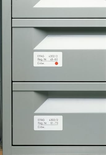 HERMA Removable Labels, 120 Labels per Sheet, 24 Sheets, 8 x 12 mm, 2880 Labels, Self Adhesive Mini Labels Stickers, Blank Sticky Multi Purpose Labels for Office Kitchen Home, White - size: 8 x 12 mm