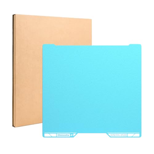355 * 346.5mm Cool Build Plate for Bambu Lab H2D/H2S 3D Printer,Upgraded Cold Low Temperature Double-Sided Textured Printing Platform with UltraTack Coating,No Heat & No Glue Required - size: 355 * 346.5mm