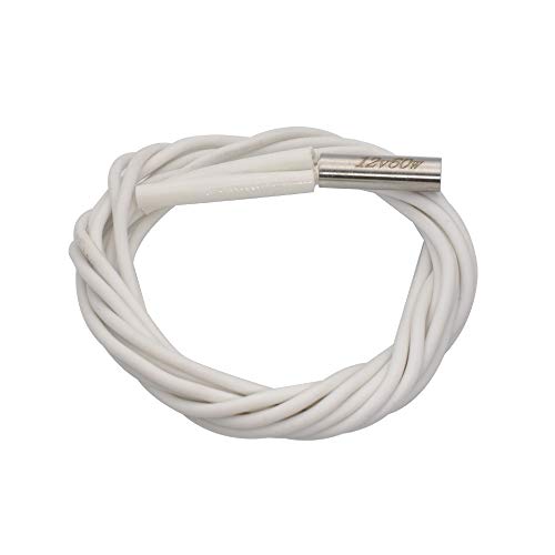 High Temperature 6x20MM 12V 60W Heater Cartridge Element for V6 HOTEND PT100 Volcano MK8 Extruder CR-10 CR10 3D Printer Accessories (12V 60W) - style: 12V 60W