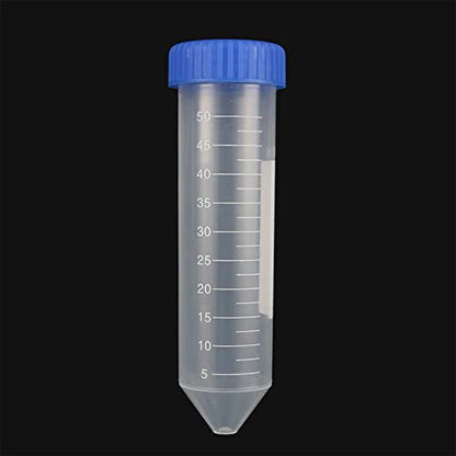 Conical Centrifuge Tubes 50ml 50 Pcs Sterile Plastic Tubes with Screw Caps - size: 50ml-50pcs