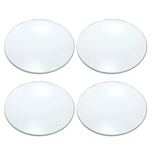 PATIKIL Concave Lens 210mm Focal Length 75mm (3") Diameter Round Glass Cyan - size: 3inch