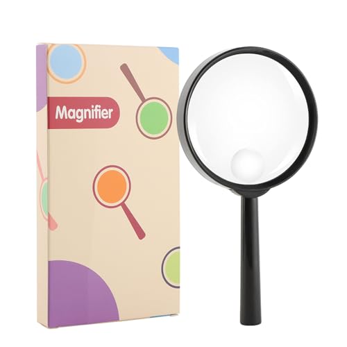 10X 30X Magnifier, Handheld Magnifying Glass for Reading