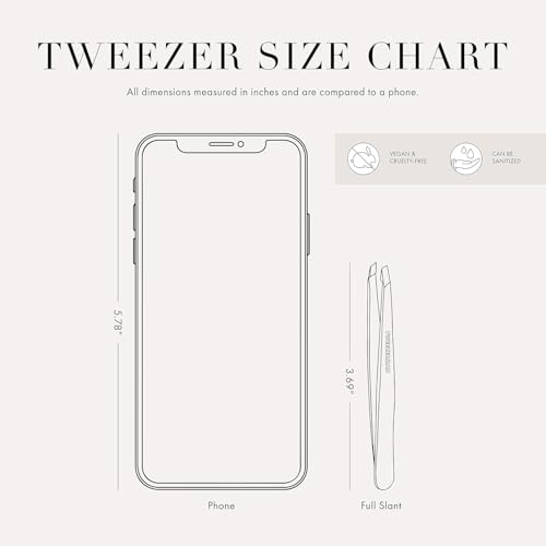 Tweezerman Stainless Steel Point Tweezer for Eyebrows Rose Gold - color: Rose Gold