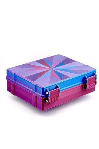 Vial Guard Storage Hard Case for 3ml, 5ml, 10ml, 30ml Vials, Secure Holder Multiple Sizes (Metalic, Pro Max 35x3ml 10x10ml) - size: Pro Max 35x3ml 10x10ml