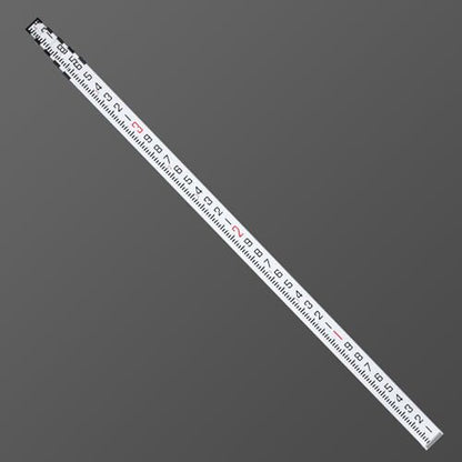 Firecore 16-Foot Aluminum Grade Rod - 10ths, 5 Sections Telescopic with Bubble Level-FLR500B - size: 16FT - 10ths