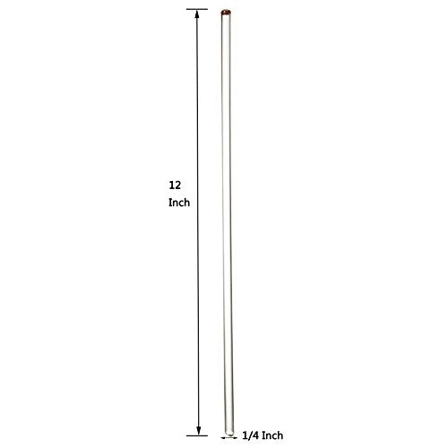Glass Measuring Low Fomm Beaker Set with 6Pcs Glass Stir Sticks