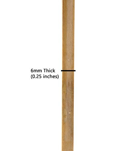 EISCO Meter Stick Single Sided Hardwood Metric Meter Stick with Vertical Reading and Zero Top